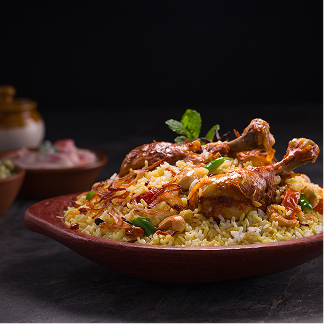 Kala Namak Dum Biryani